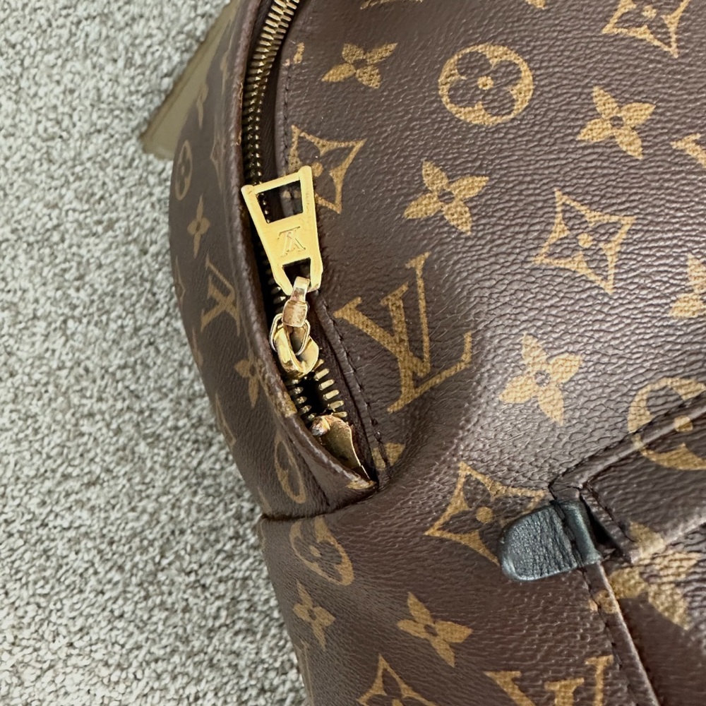 Louis Vuitton Classic Monogram Backpack in Brown - Picture 9 of 16